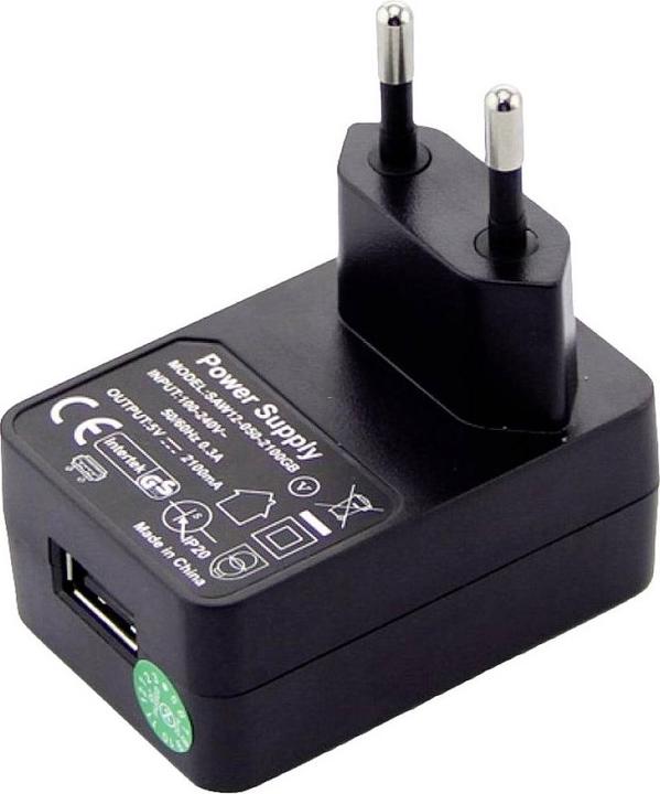 Actual product image Zebra PWR-WUA5V12W0EU Scanner Charging Station Power Supply Black