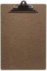 Actual product image Securit Menukortholder Clipboard 23x34 cm Brun,6 pcs/pk