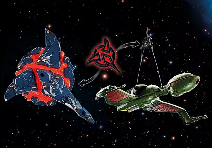 Produktbild Playmobil Klingonenschiff: Bird-of-Prey (71089, Playmobil Star Trek)