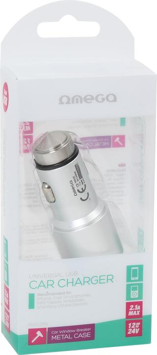 Actual product image Omega OUCC2MS mobile device charger White