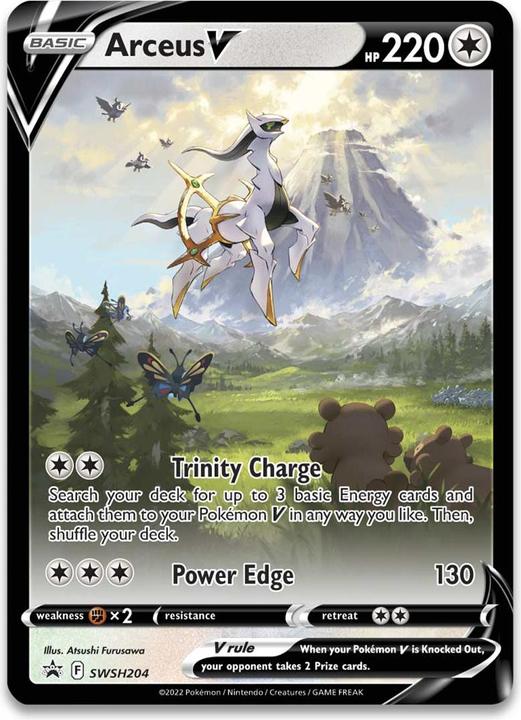 Produktbild Pokémon Arceus V Figure Box (Englisch, Booster Pack)