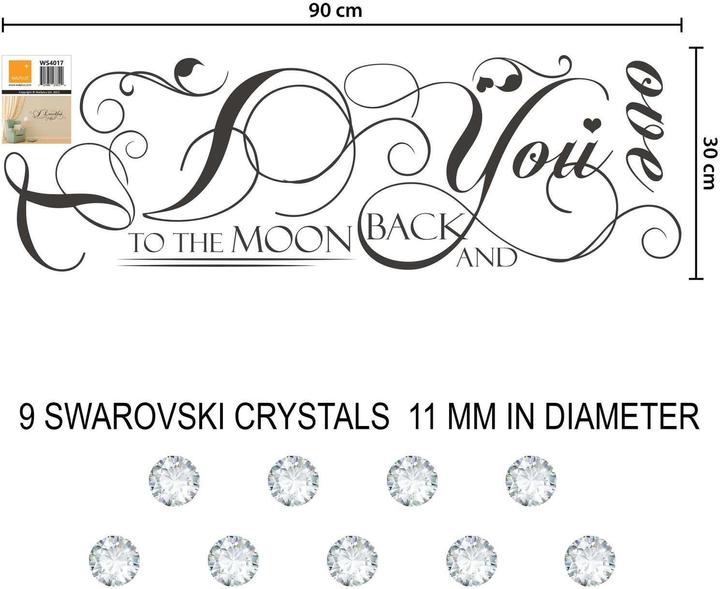 Produktbild Walplus I Love You (35 x 100 cm)