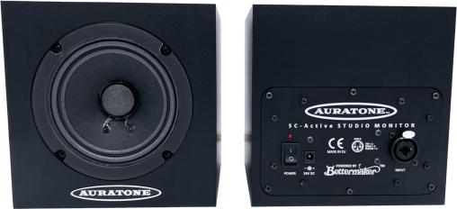 Image du produit Auratone 5C Black Pair actieve studiomonitoren (Actif, Couples)