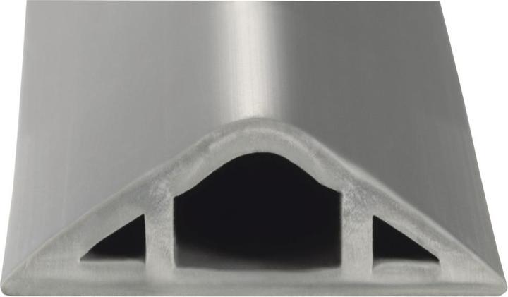 Produktbild Hama Flexibler Kabelkanal, selbstklebend, halbrund, 180 x 3 x 1 cm, PVC, Grau (Kabelkanal, 180 cm)