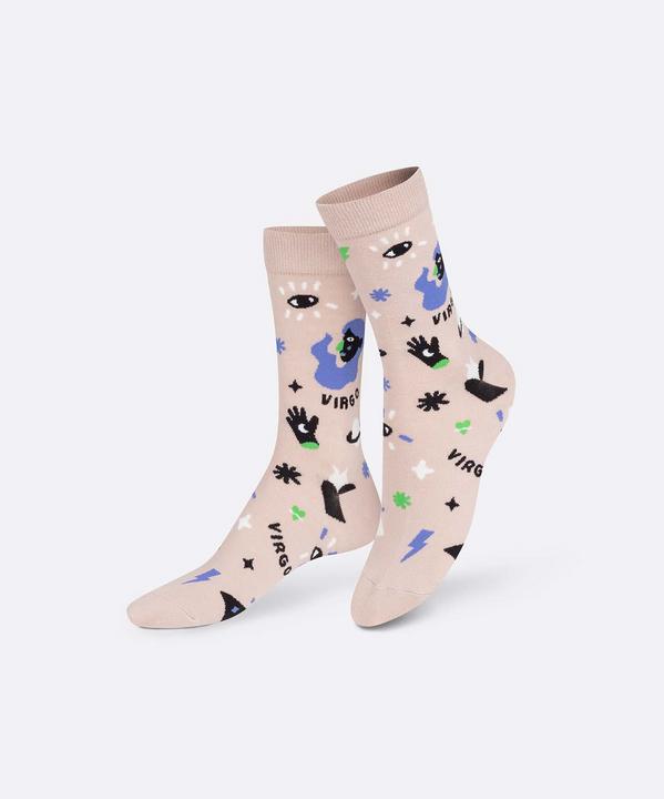 Actual product image Eat My Socks Socks, Zodiac Virgo (One size)