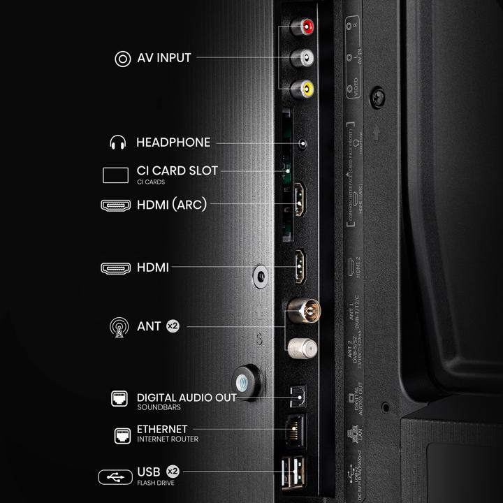 Immagine prodotto Hisense TV TV Smart TV 40a4n 40" Modo Juego Deportes Ia Dolby Dts Tdt (40", LED, Full HD)