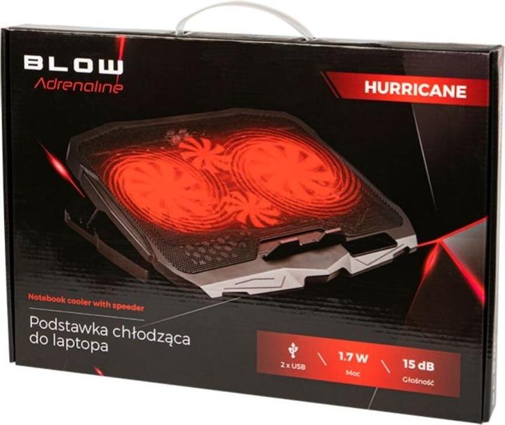 Produktbild Blow Laptop-Kühlpad 4 FAN HURRICANE