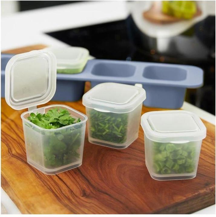 Produktbild Rotho Mini-Gefrierbehälter-Set Domino (0.05 l)
