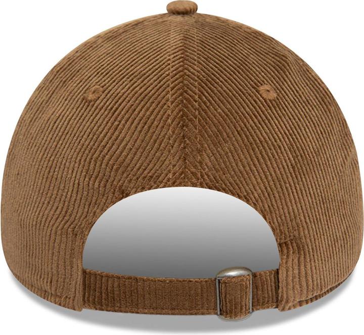 Actual product image New Era 9Twenty Strapback Corduroy Cap - Basic Earth Brown