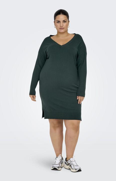 Produktbild Only Curvy V-Ausschnitt Strickkleid (M)