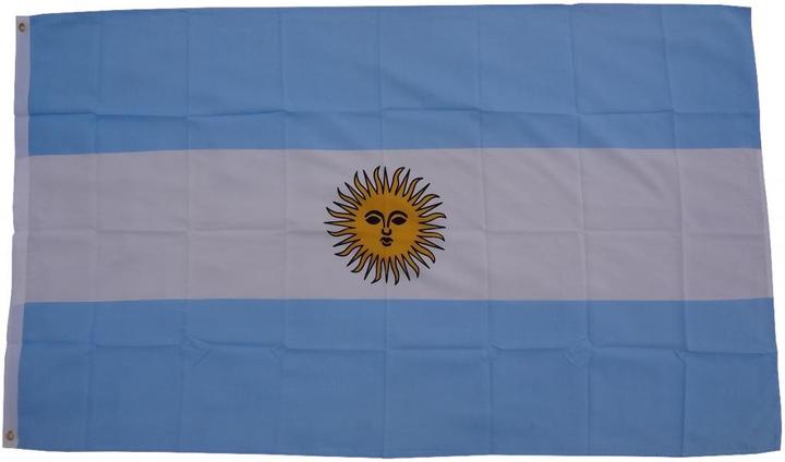 Actual product image trends4cents Flag Argentina 90 x 150 cm Flag with 2 eyelets 100g/m² fabric weight Hoist Flag Hiss