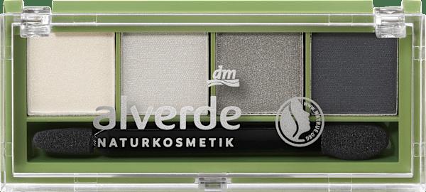 Actual product image dm alverde Eyeshadow Quattro 75 Smokey Eyes
