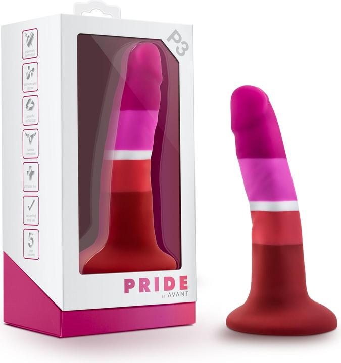 Actual product image Avant â Pride Silikondildo mit Saugnapf â SchÃ¶nheit