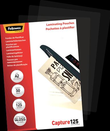 Produktbild Fellowes Capture 125 (A2, 50 Stück, 125 µm)