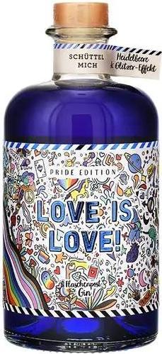 Actual product image Flaschenpost Gin Love is Love! Pride Edition