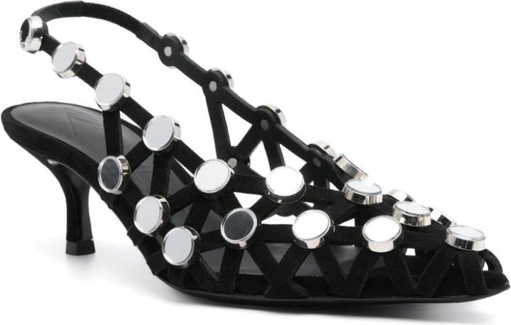 Immagine prodotto The Attico Grid Slingback 50mm (50)
