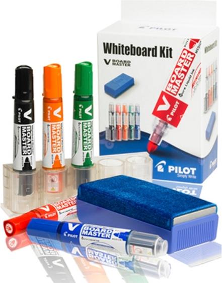 Produktbild Pilot Whiteboard-Marker BG V-Board 12-teilig (Mehrfarbig, 2.30 mm, 5 x)