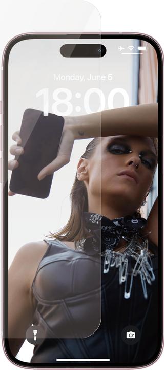 Image du produit PanzerGlass SAFE. Protecteur d'écran iPhone 2023 6.1 Ultra-Wide Fit (1 pièce(s), Apple iPhone 15)