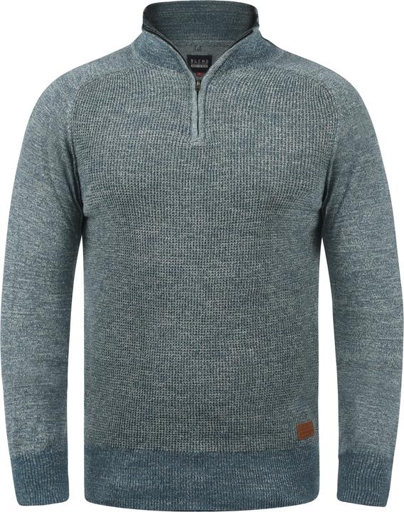 Immagine prodotto Blend Ganbolf Maglione In Maglia Grossa Pullover Con Colletto Troyer In Cotone 100% Stampa (L)