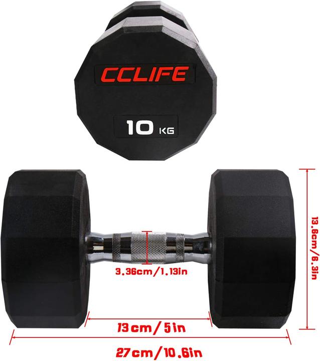 Actual product image CCLife Kurzhantel 10 kg