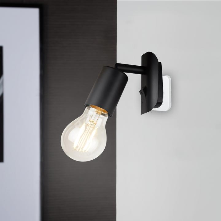 Image du produit Briloner Lampe à fiche, noir, 1xE27 excl. (E27)