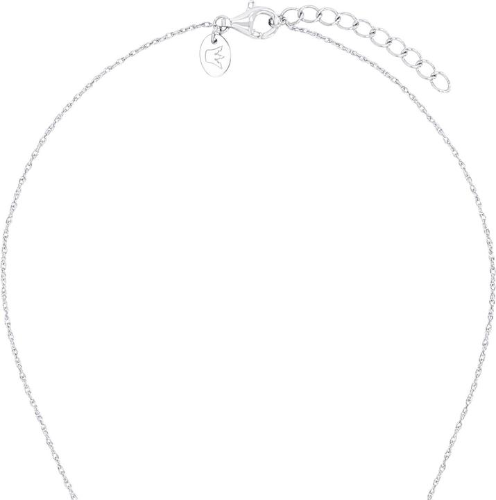 Image du produit Prinzessin Lillifee Collier pour fille, argent 925 sterling, zirconium synth. | couronne (Argent 925)