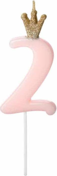 Partydeco Zahlenkerze (1 x)