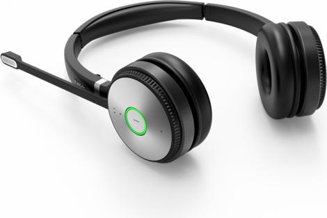 Actual product image Yealink WH62/WH66 Dual UC only headset without base WHD622UC (Wireless, USB-A)