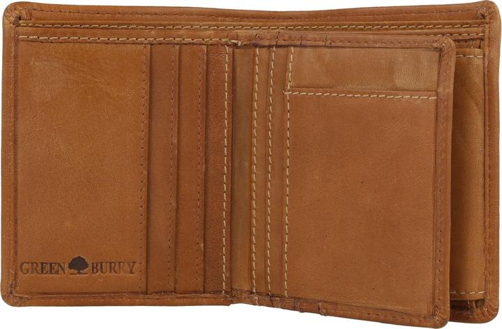 Image du produit Greenburry Porte-monnaie Tornado protection RFID cuir 9 cm