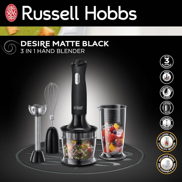 Image du produit Russell Hobbs Mixeur plongeant 3 en 1