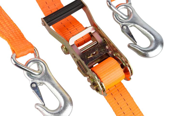 Produktbild Orange-Line Polyester Gurt 2-teilig Triangel/Karabinerhaken 35 mm 6 m
