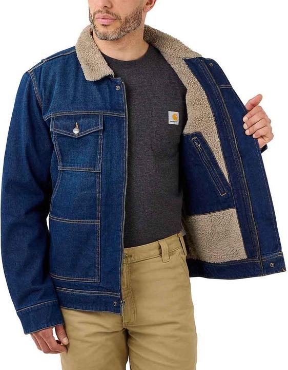 Image du produit Carhartt Veste Relaxed Denim Sherpa Lined (S)