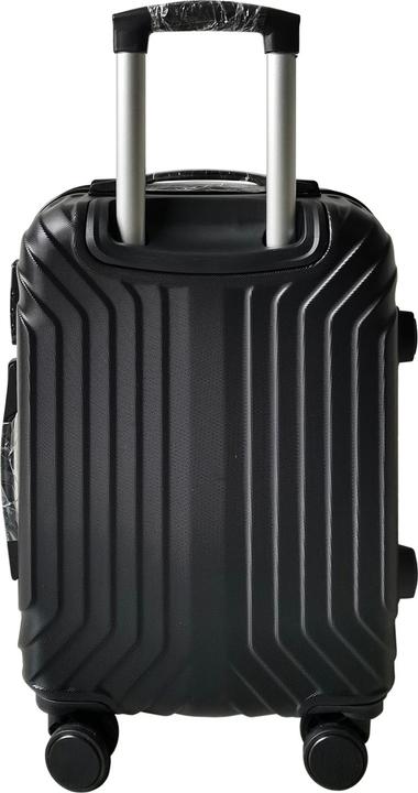 Actual product image NTK-Collection Hartschalenkoffer 2er-Set Mabell Schwarz (80 l, M (50 - 90l), L (90 - 115l))