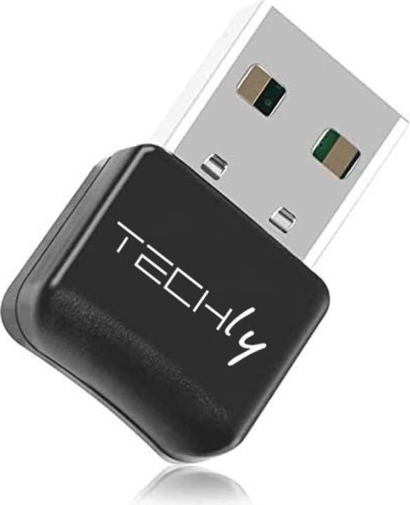 Produktbild Techly USB-Dongle-Adapter Bluetooth 5.0 Klasse 2 + EDR (Sender & Empfänger)