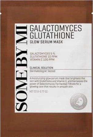 Actual product image Some By Mi Galactomyces Glutathione Glow Serum Mask - Illuminating Sheet Face Mask for Sensitive and