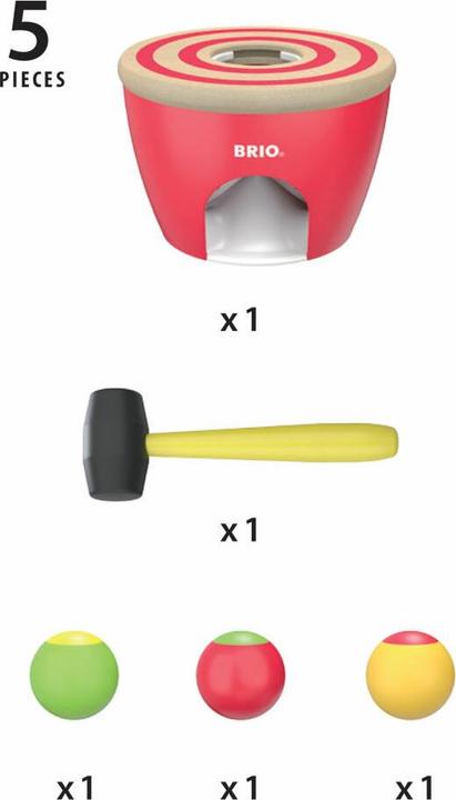 Immagine prodotto Brio Gioco palla martello giocattolo