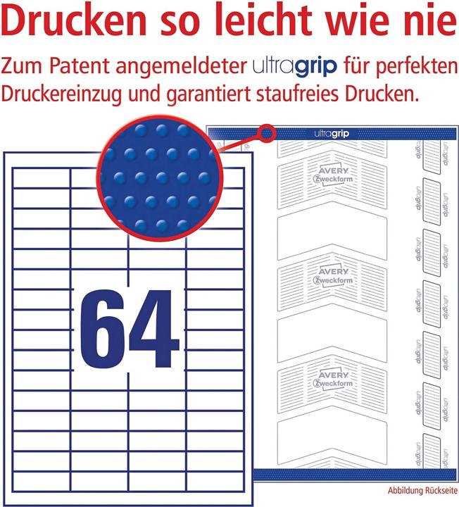 Produktbild Avery Universal-Etiketten