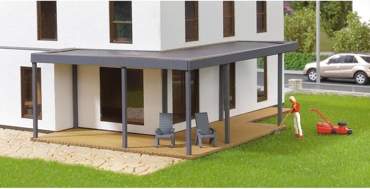 Produktbild Kibri 38345 H0 Überdachte Terrasse Bausatz