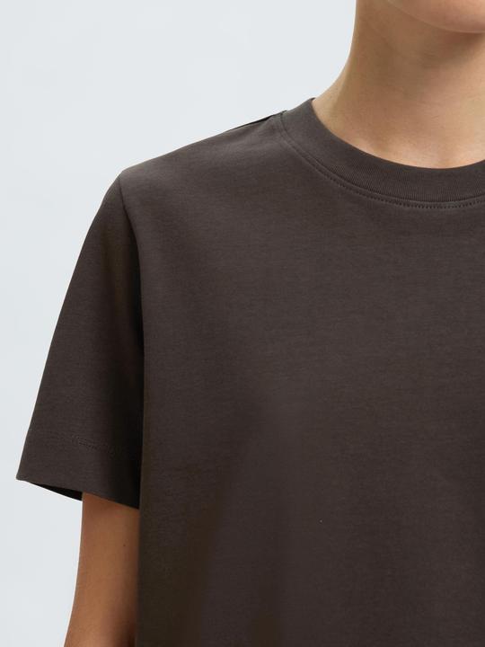 Actual product image Selected Femme Slfessential Ss Boxy Tee Noos (L)
