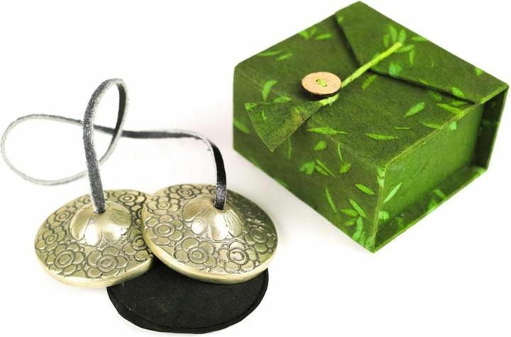 Actual product image Klangschalen-Center Geschenkbox mit Zimbeln (Cymbal)