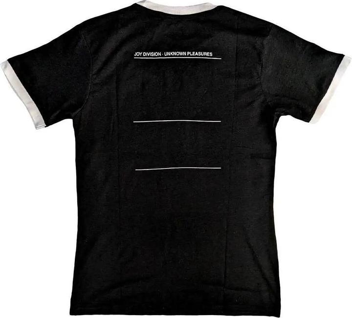 Immagine prodotto Joy Division Maglietta unisex adulto Unknown Pleasures con stampa sul retro (XXL)