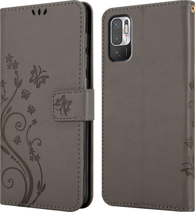 Image du produit Cadorabo Housse Flower Book (Xiaomi Poco M3 Pro 5G, Xiaomi Redmi Note 10 5G)