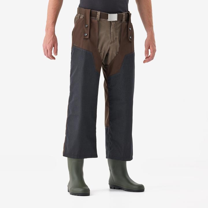 Image du produit Solognac Chaps de chasse 900 imperméables renforcées Kevlar®. (S, M)