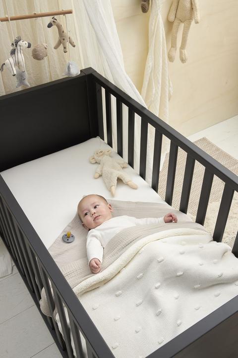 Image du produit Meyco Knots teddy couverture de bébé grande