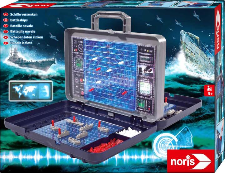 Actual product image Noris sink ships (German, French, Italian, English)