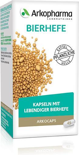 Actual product image Arkopharma Bierhefe (45 Piece, Capsules, 49 g)