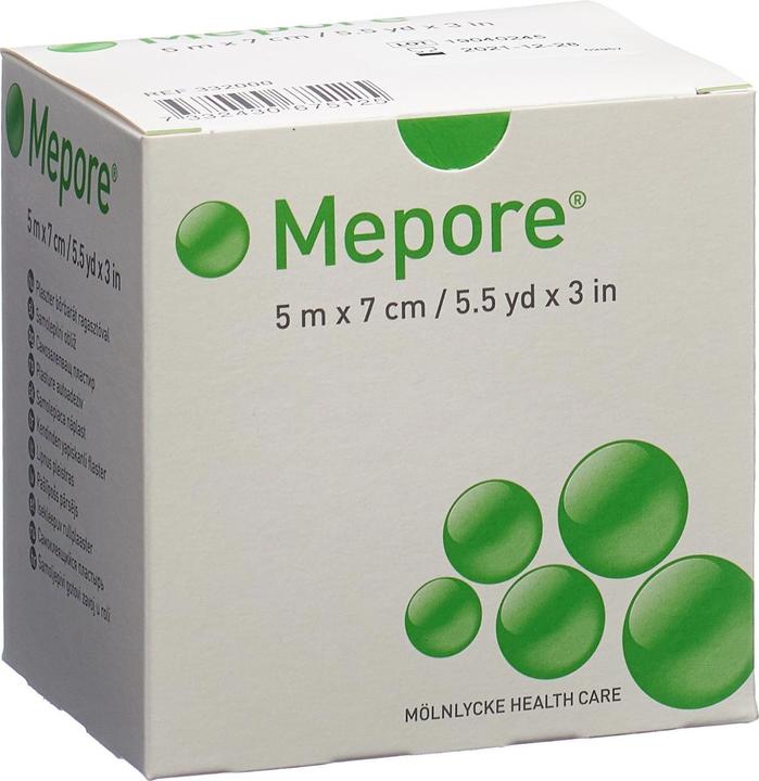 Produktbild Mepore Wundschnellverband 7 cm x 5 m, 1 rouleau (1 x)