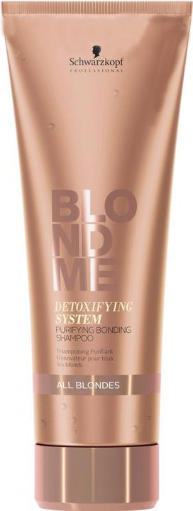 Image du produit Schwarzkopf Professional Blondme - Système de détoxification Shampooing d'adhérence purifiant (250 ml, Shampoing liquide)