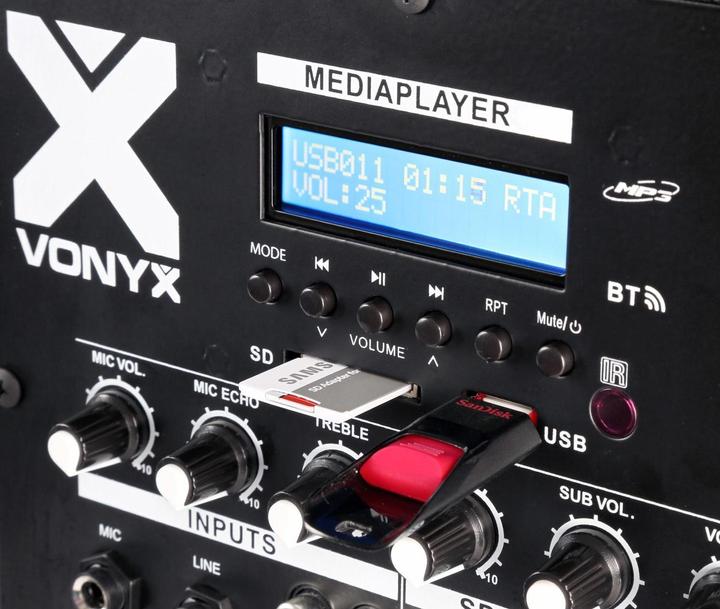 Produktbild Vonyx VX880BT (Aktiv, 2x 1000 W)