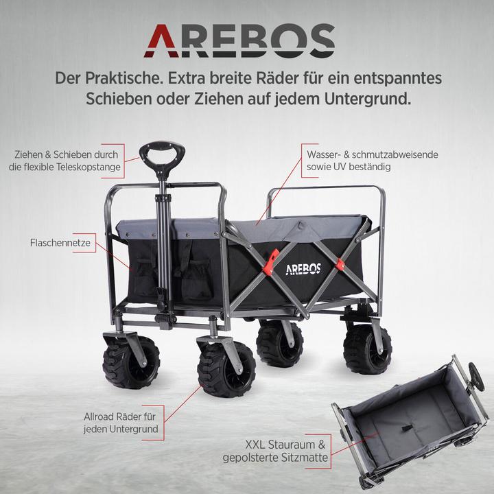 Actual product image Arebos Transport Trolley